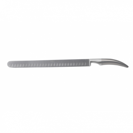 Couteau à jambon alvéolé - Lame inox - 25 cm