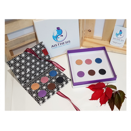 VENUS, Palette de fards à paupières 6 couleurs VENUS, Palette de fards à paupières 6 couleurs