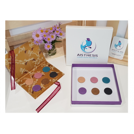 OSHUN, Palette de fards à paupières 6 couleurs OSHUN, Palette de fards à paupières 6 couleurs