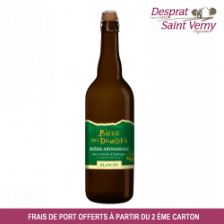 Bière blanche artisanale Bière des Druides - Pack 6x75 cl