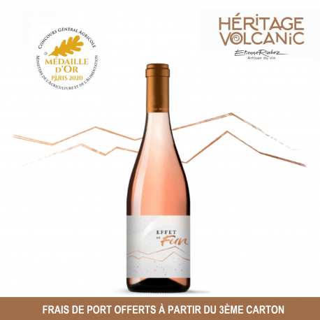 Effet de Fun - Vin rosé AOP (6 bouteilles de 75 cl) Effet de Fun - Vin rosé AOP (6 bouteilles de 75 cl)