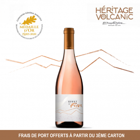 Effet de Fun - Vin rosé AOP (6 bouteilles de 75 cl)