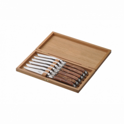 Coffret de 6 couteaux Laguiole Prestige - Olivier