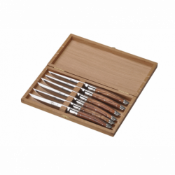 Coffret de 6 couteaux Le Thiers Prestige - Olivier