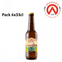 Bière Gentiane CRAT'R Pack 6x33cl