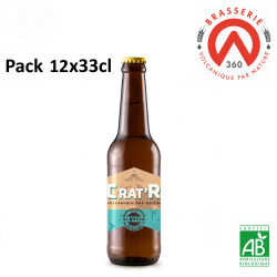Bière Blanche CRAT'R Pack 12x33cl