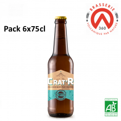 Bière Blanche CRAT'R Pack 6x75cl