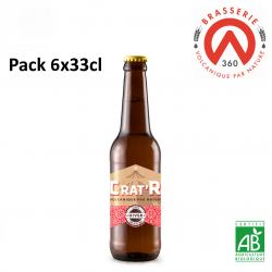 Bière Brassin d'Hiver CRAT'R Pack 6x33cl
