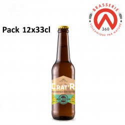 Bière Gentiane CRAT'R Pack 12x33cl
