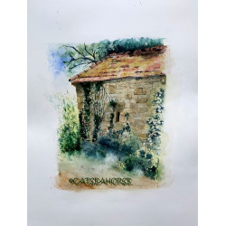 Aquarelle "Fons"