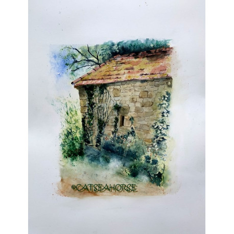 Aquarelle "Fons" Aquarelle "Fons"
