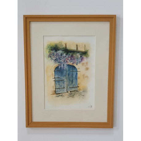 Aquarelle "Curemontoise"