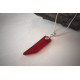 Collier rouge, collection Géorine