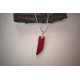 Collier rouge, collection Géorine