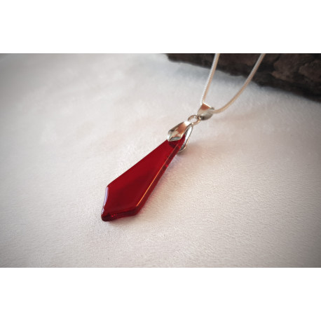 Collier rouge, collection Géorine