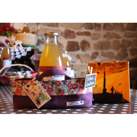 Panier Garni Tissu Fleuri Vintage 3 terrines au choix Panier Garni Tissu Fleuri Vintage 3 terrines au choix