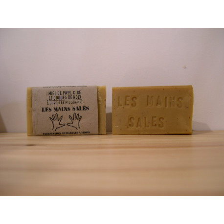 Savon Miel de pays, cire et graines de colza