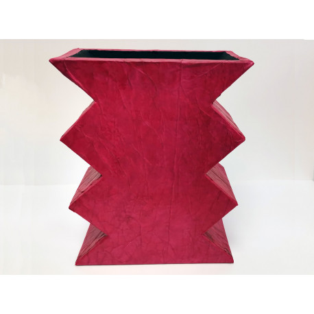 Vase Zigzag rouge Vase Zigzag rouge