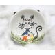 Assiette enfant chat