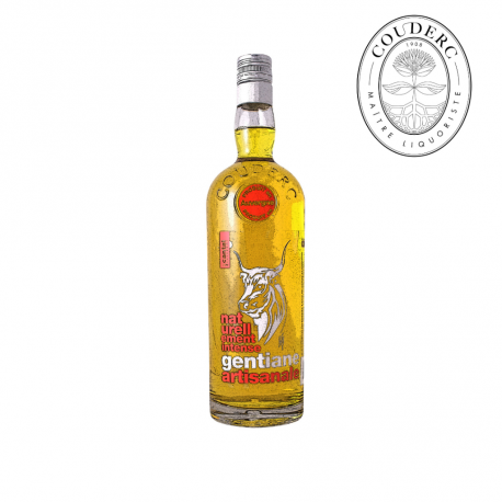 Liqueur Gentiane Couderc "Intense" artisanale 18° (Bouteille 1L) Liqueur Gentiane Couderc "Intense" artisanale 18° (Bouteille 1L)