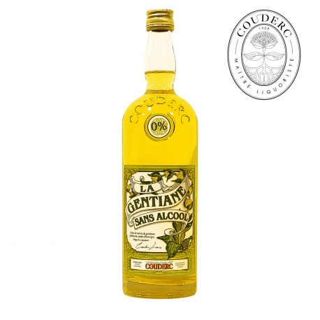 Gentiane Couderc sans alcool artisanale (Bouteille 1L) Gentiane Couderc sans alcool artisanale (Bouteille 1L)