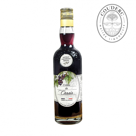 Crème de cassis artisanale Couderc 16° (Bouteille 50cl)