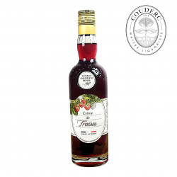 Crème de fraises artisanale Couderc 16° (Bouteille 50cl)