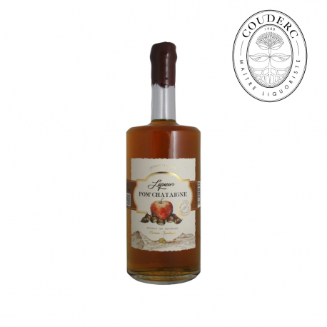 Liqueur artisanale "Pom'Châtaigne " Couderc 18° (Bouteille 50cl)