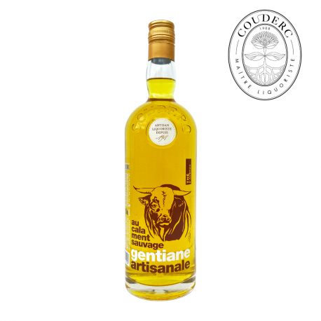 Liqueur Artisanale Gentiane Couderc "Aubrac" 18° (1L) Liqueur Artisanale Gentiane Couderc "Aubrac" 18° (1L)