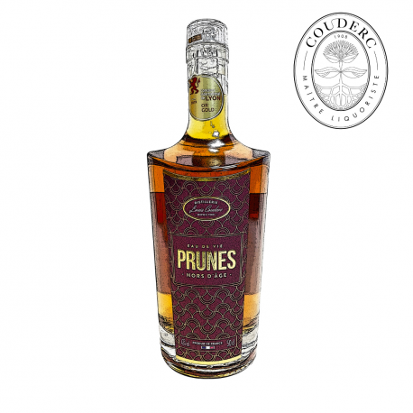 Eau de vie de prunes artisanale Couderc 42° (Bouteille 50 cl)