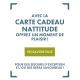 Cartes-cadeaux - Etablissements Nattitude en Auvergne