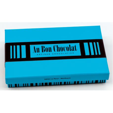 Boite 20 chocolats noirs assortis Boite 20 chocolats noirs assortis