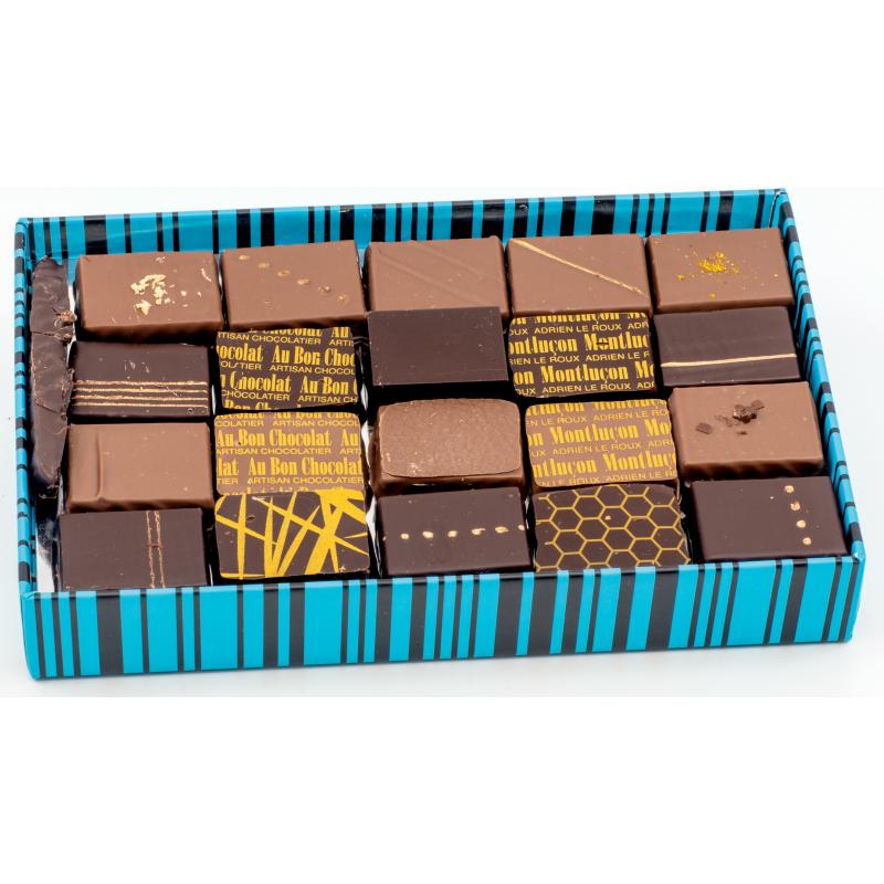 Boîtes chocolats noirs (4 tailles)