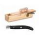 Service à saucisson Laguiole mitre inox manche nacrine