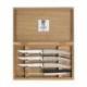 Coffret chêne couteaux à steak Le Thiers®  Luxe par Thomas Bastide