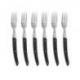 Coffret hêtre 6 fourchettes à steak Le Thiers® manche bois
