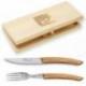 Coffret hêtre 12 pièces Le Thiers® manche bois