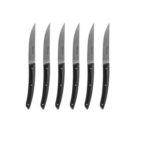 Coffret hêtre 12 pièces Le Thiers® manche nacrine