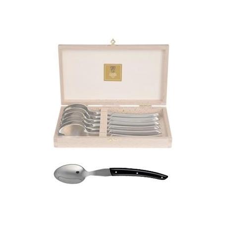 Coffret hêtre 6 cuillère à café Le Thiers® manche nacrine