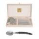 Coffret hêtre 6 cuillère à café Le Thiers® manche nacrine