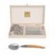 Coffret hêtre 6 cuillère à café Le Thiers® manche bois d'olivier