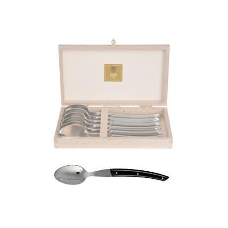 Coffret hêtre 6 cuillère à soupe Le Thiers® manche nacrine