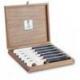 Coffret chêne 6 couteaux à steak Beaumarly