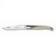 Couteau de poche Laguiole traditionnel 12cm manche corne mitre inox