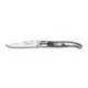 Couteau de poche Laguiole traditionnel 12cm manche corne mitre inox