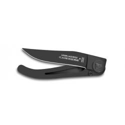 Couteau de poche Liner Lock Laguiole lame noire tout acier