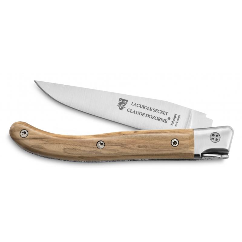 Couteau à Pain Laguiole en Aubrac - Manche en bois d'Ebène
