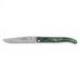 Couteau de poche Laguiole Damas double platine manche bois