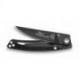 Couteau de poche Liner Lock Le Thiers® Swarovski lame noire