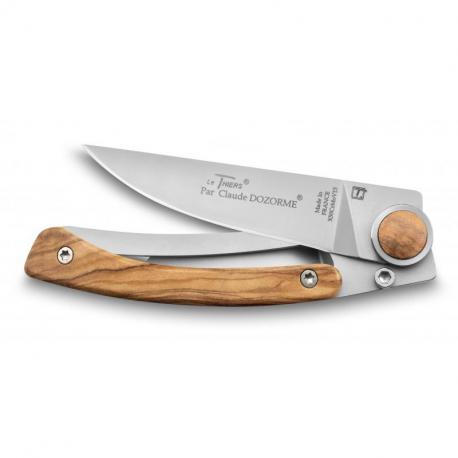 Couteau de poche Liner Lock Le Thiers® manche bois classique